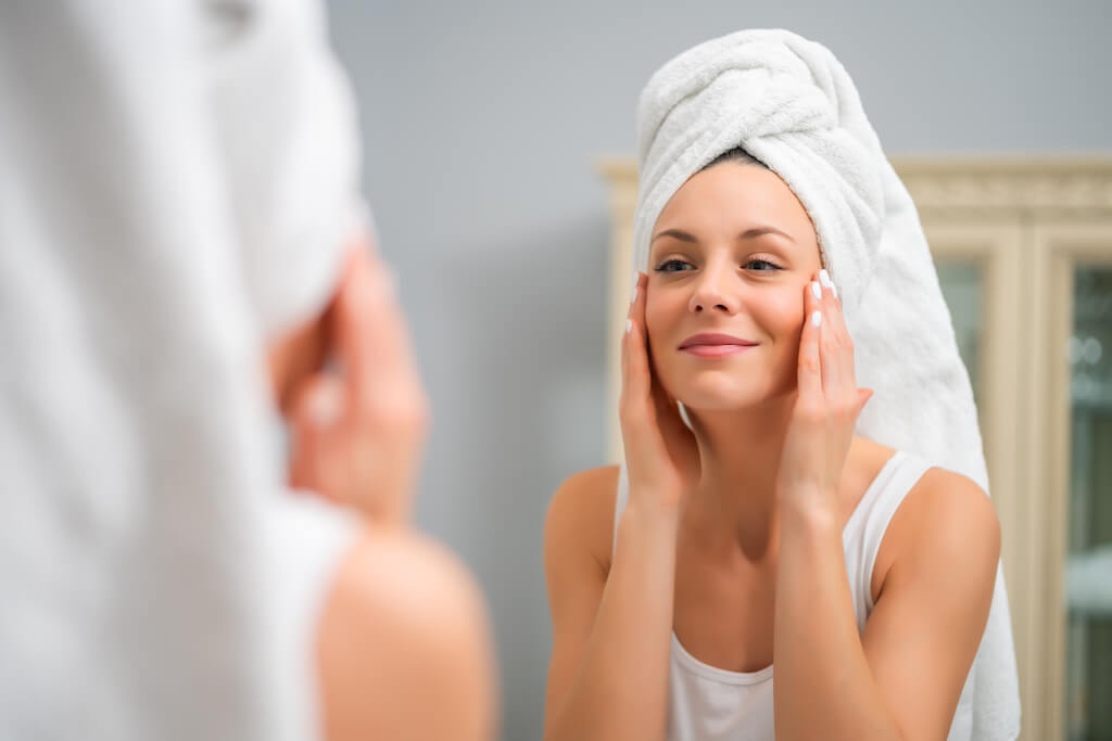 Selfcare Frau