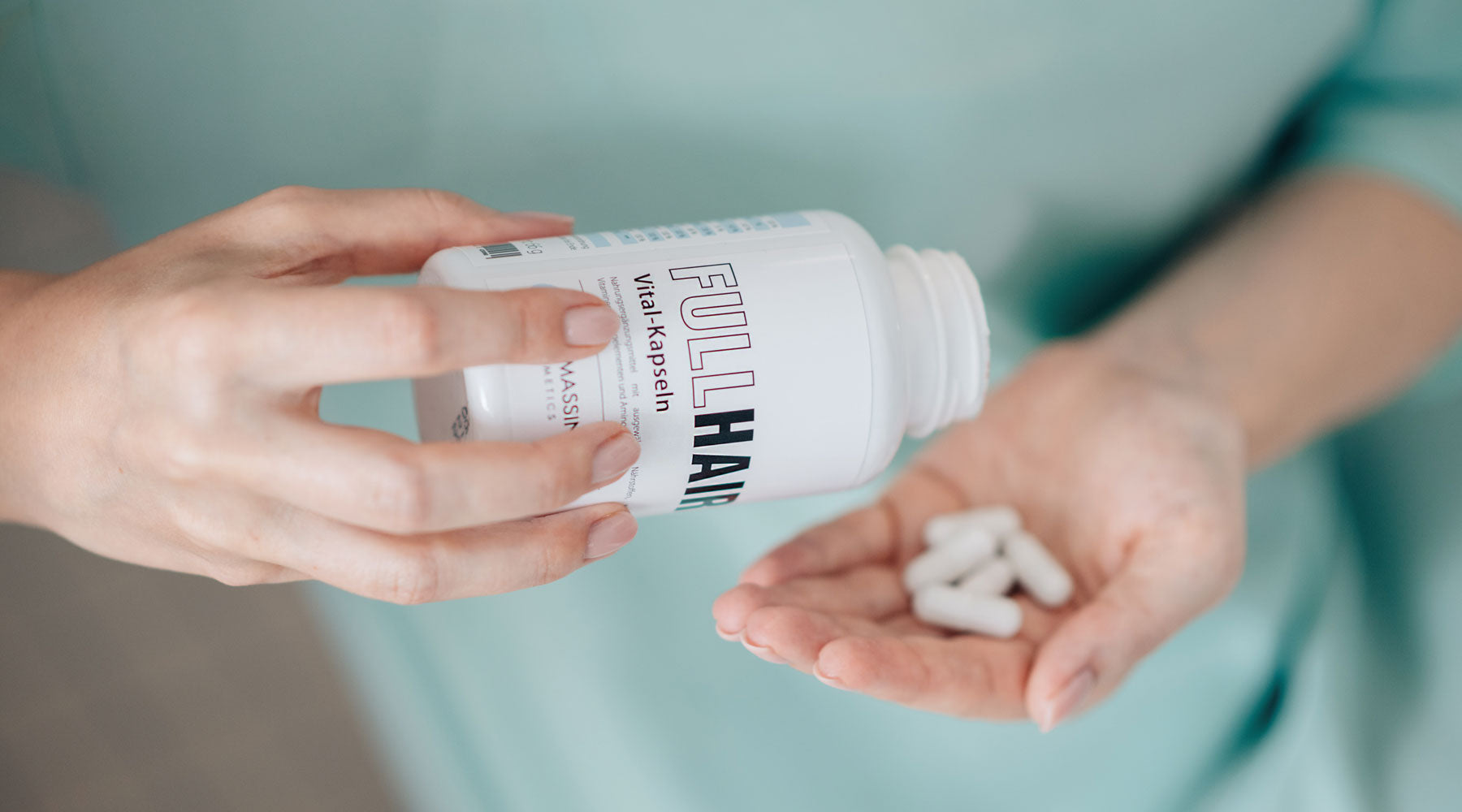 Schöne und kräftige Haare mit den Haar-Kapseln