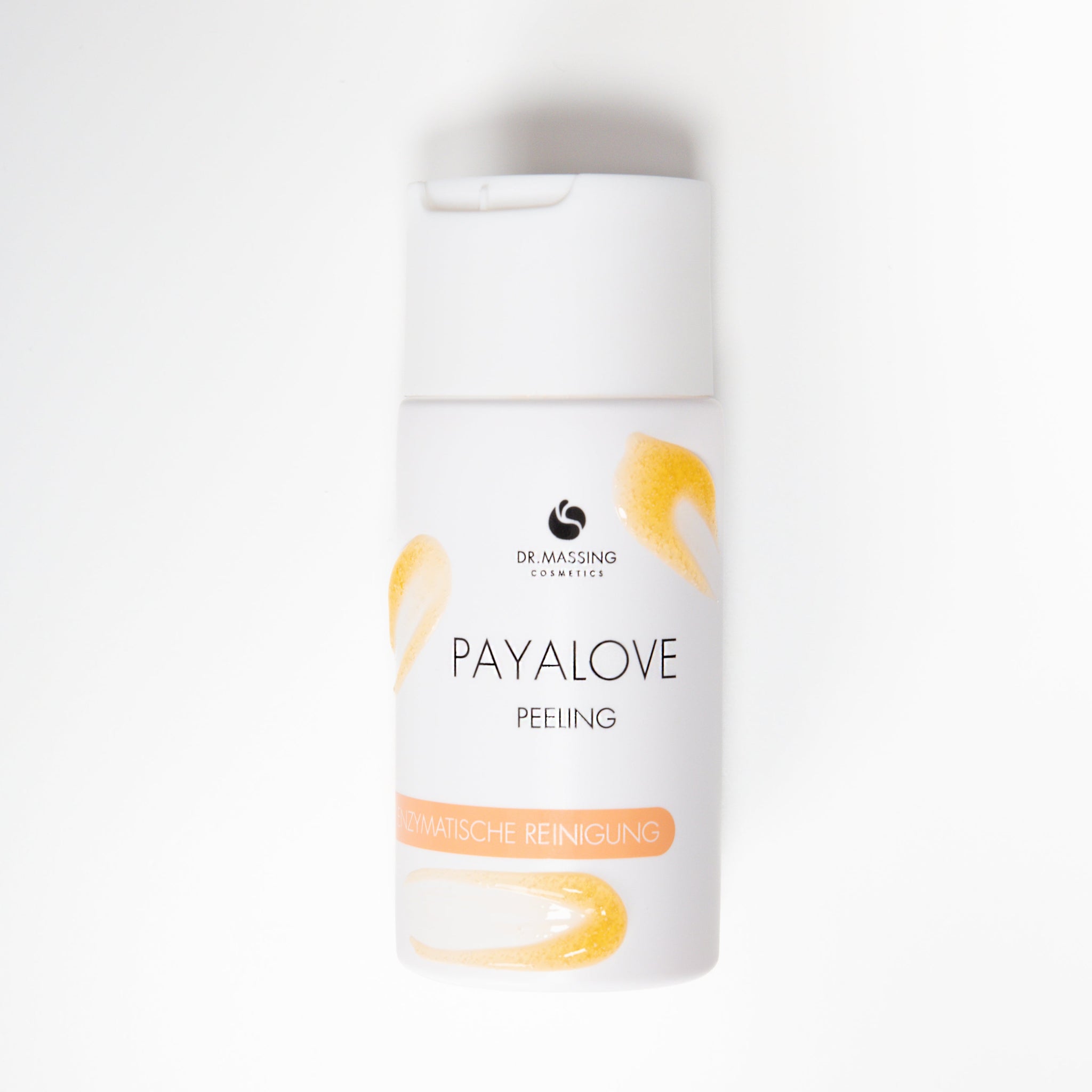 Payalove Peeling mit Peeling auf der Flasche