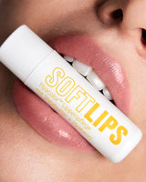 Dr. Massing SoftLips Lippenpflege Gold Design Detailansicht Gold Mund Frau