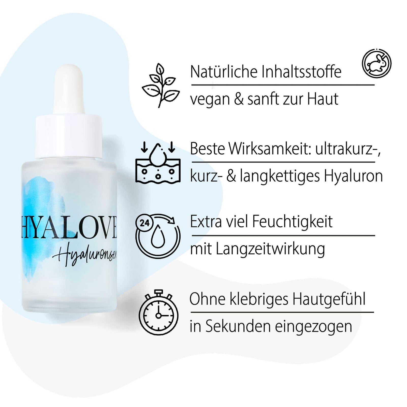 Dr. Massing Hyalove Hyaluronserum 6 fach Hyaluronserum Anti Aging Hyaluron Serum Details Vorteile Übersicht 02