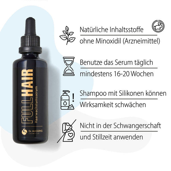 Dr. Massing FullHair Set Haarwuchsmittel natürlich Haarwuchs fördern Details Vorteile Übersicht 02